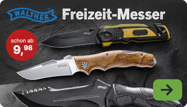 Walther Freizeit-Messer schon ab 9,98 Euro