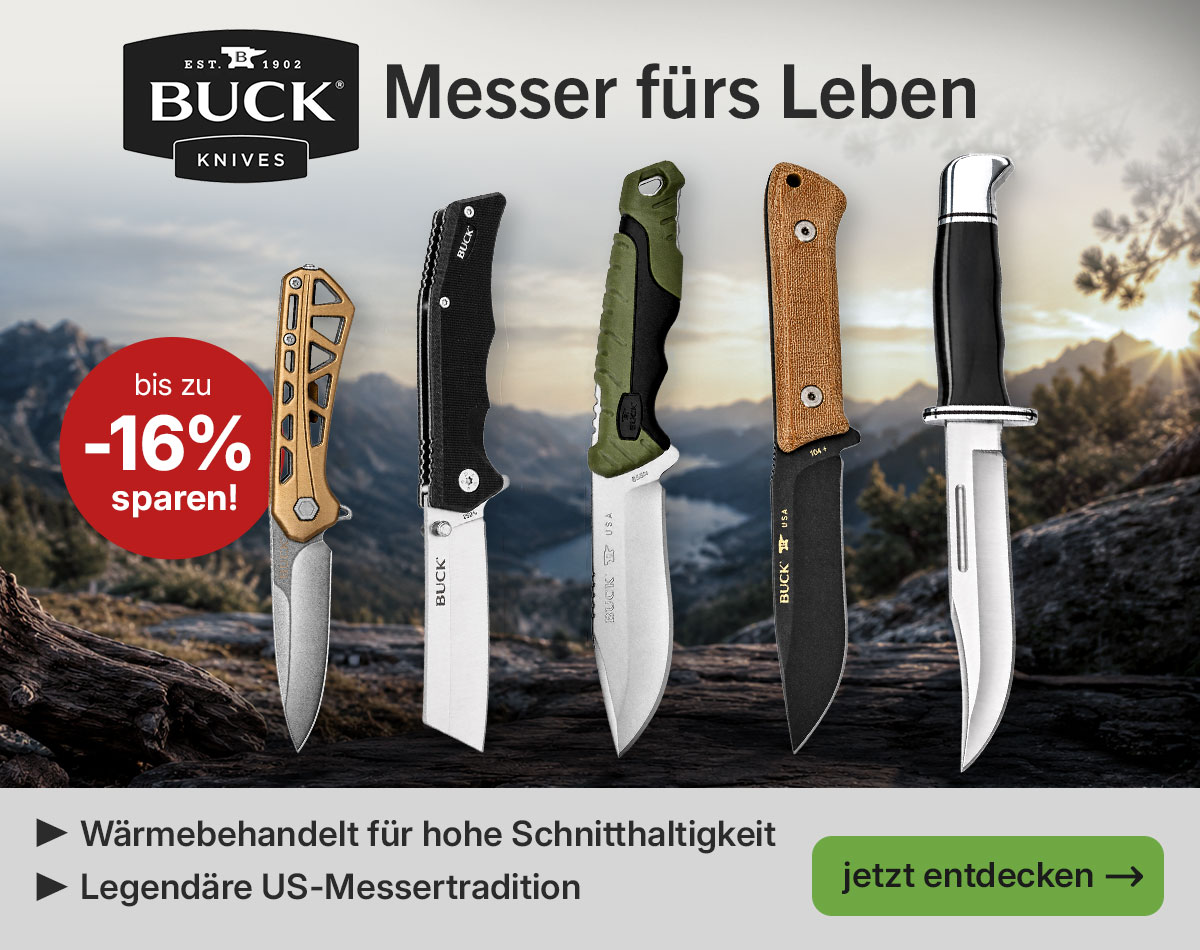 Buck mit hoher Schnitthaltigkeit und legendärer US-Tradition 