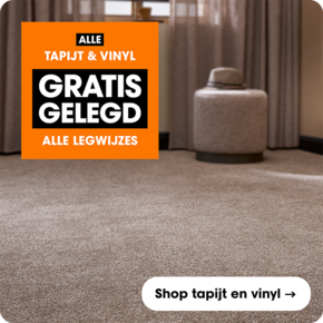 Alle tapijt en vinyl gratis gelegd, alle legwijzes