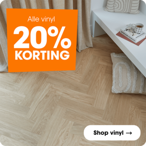 Alle vinyl 20% korting