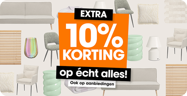 Ontvang 10% korting op ALLES!