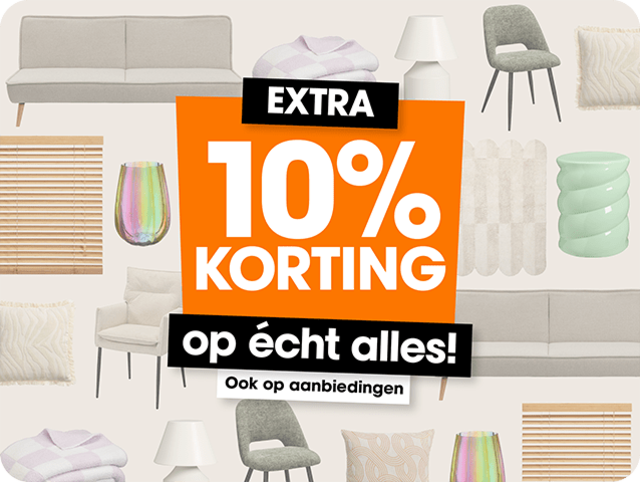 Ontvang 10% korting op ALLES!