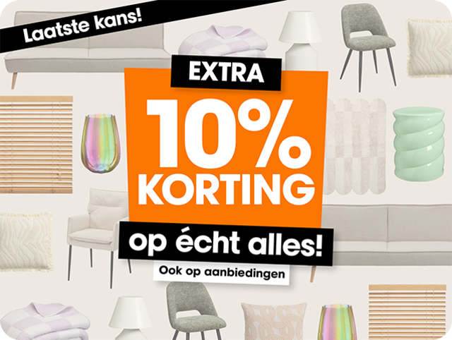 Ontvang 10% korting op ALLES!