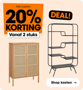 Alle kasten 20% korting vanaf 2 stuks combineren mogelijk