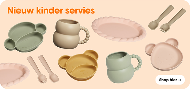 Nieuw kinder servies