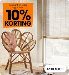 Alle kant-en-klaar Rolgordijnen 10% korting