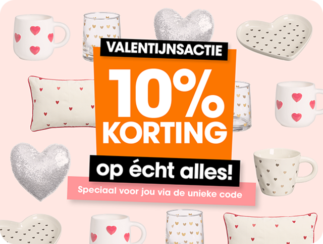 10% extra korting op alles 