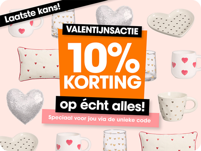 Ontvang 10% korting op ALLES!