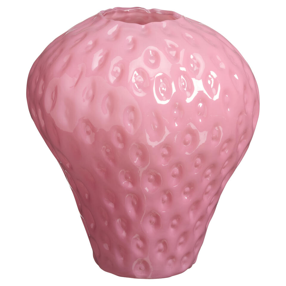 Vaas Aardbei Roze