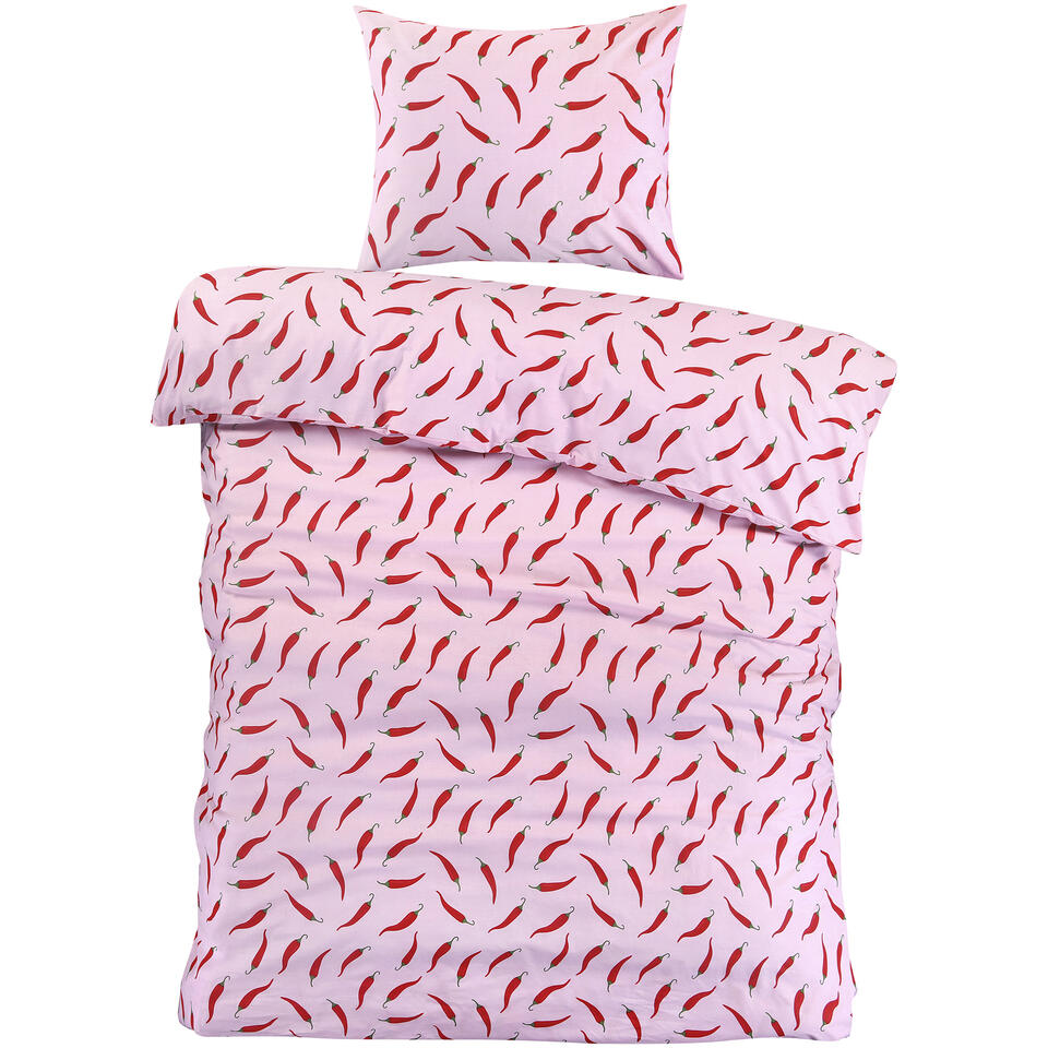 Dekbedovertrek Mia Roze 140x200 cm