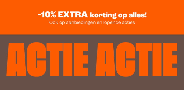 actiedag: 10% korting