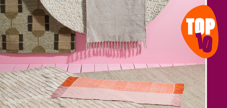 De top 10 populairste vloerkleden