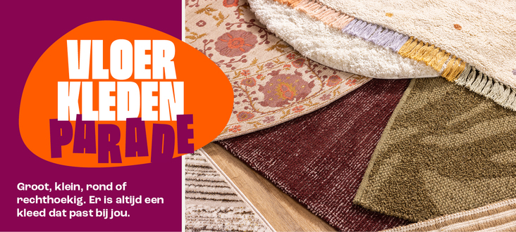 15% korting op alle vloerkleden