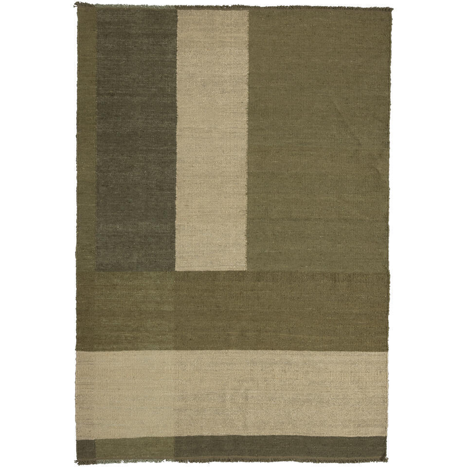 Vloerkleed Dane Groen 190x280 cm