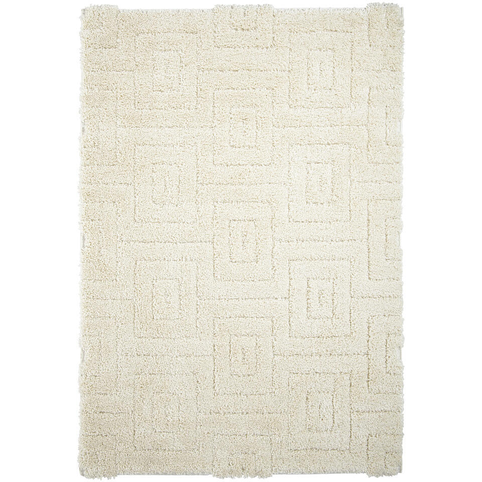 Vloerkleed Meandy Off-white 160x230 cm