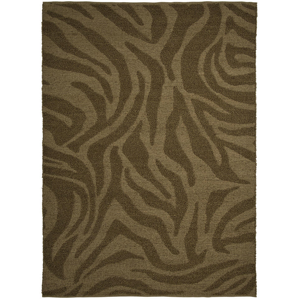 Vloerkleed Afton Olijf 160x230 cm