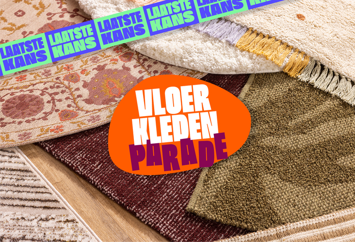 Laatste kans, 15% korting op alle vloerkleden