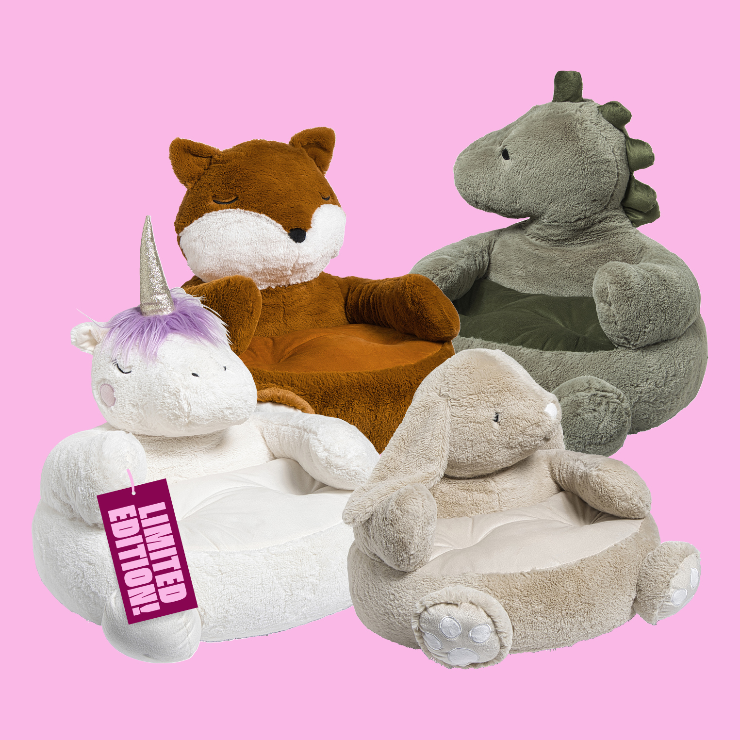 Diverse kinderpoefen van 49,- voor 29,- 