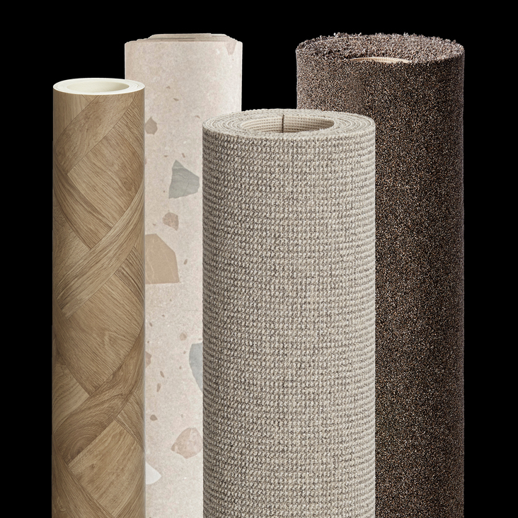 30% korting op diverse tapijt en vinyl