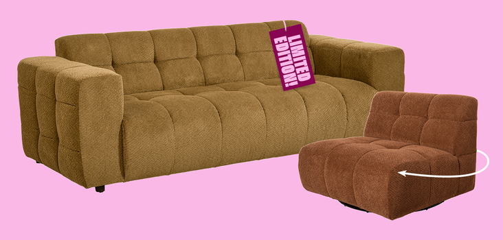 Tot 25% korting op banken en draaifauteuils Regalo