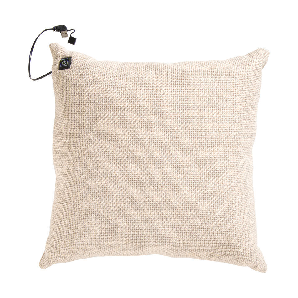 Warmtekussen Beige 40x40 cm