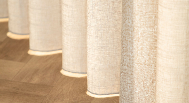 15%  korting op alle raamdecoratie