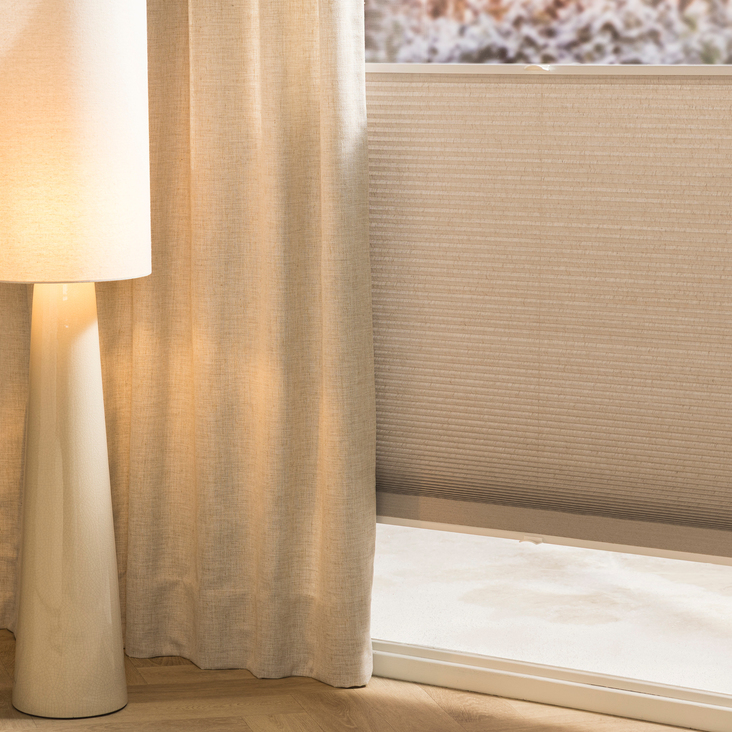 15% korting op alle raamdecoratie