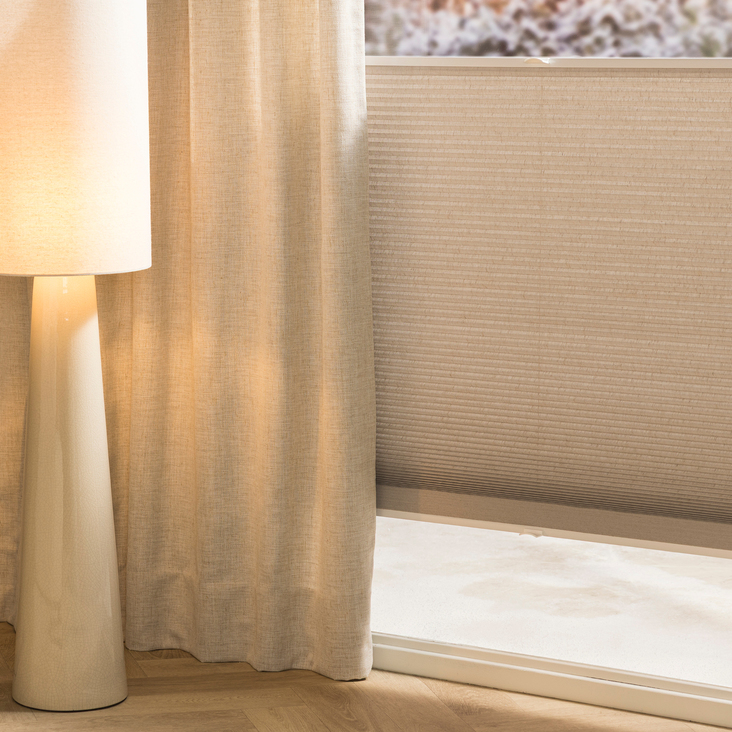 20%  korting op alle raamdecoratie