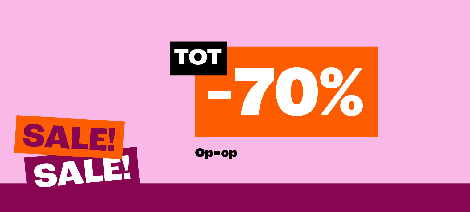 Tot 70% korting