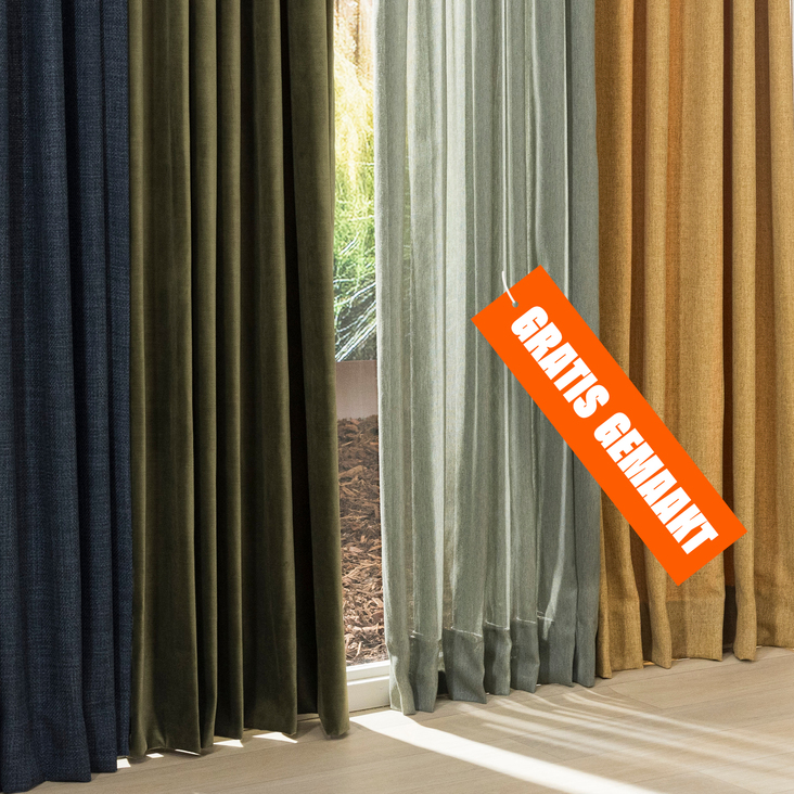 De 80 meest populaire gordijnen gratis gemaakt Tot 25% korting op de totaalprijs