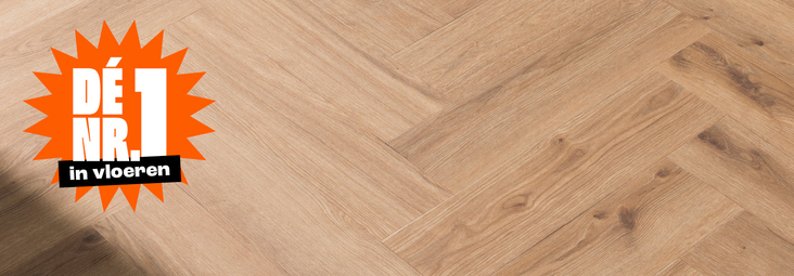 15% korting op diverse laminaat en PVC vanaf 2 pakken