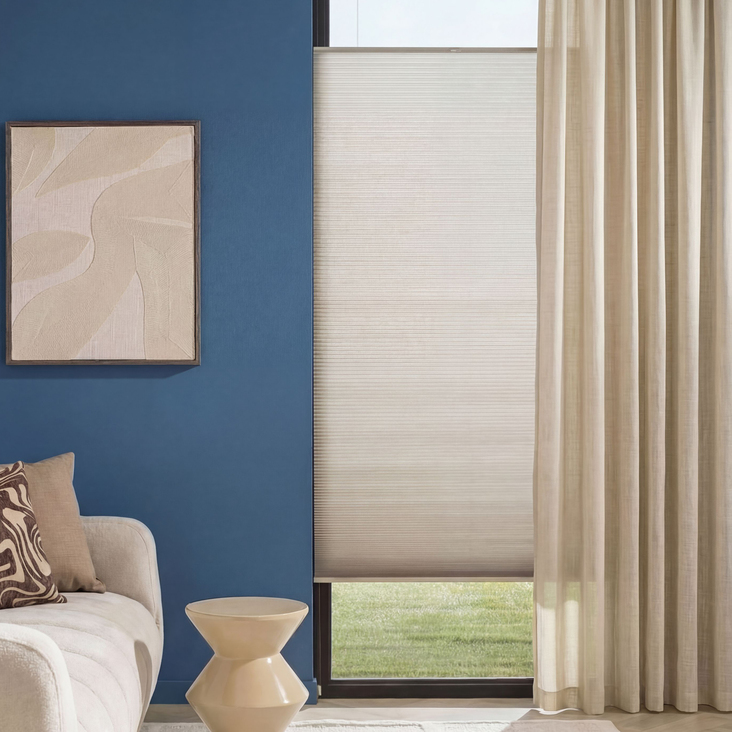 10% korting op alle plisségordijnen op maat gemaakt