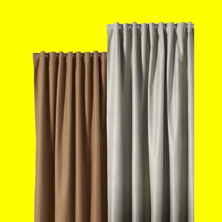 50% korting op kant-en-klaar gordijn Roos en Marike