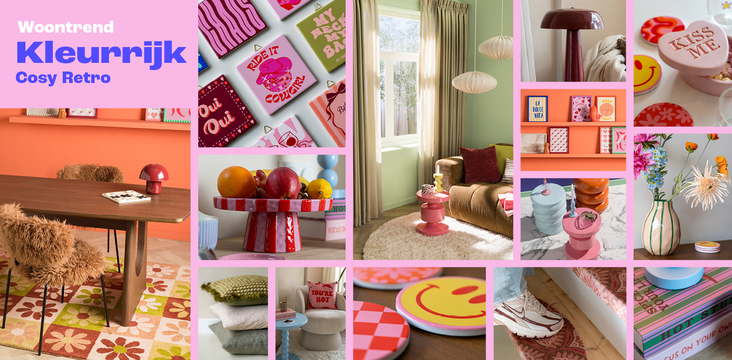 Woontrend: Kleurriijk - Cosy Retro