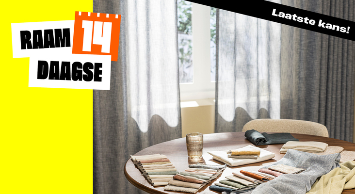 Laatste kans! Raam14Daagse