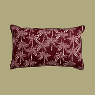 Tuinkussen Palmy Bordeaux