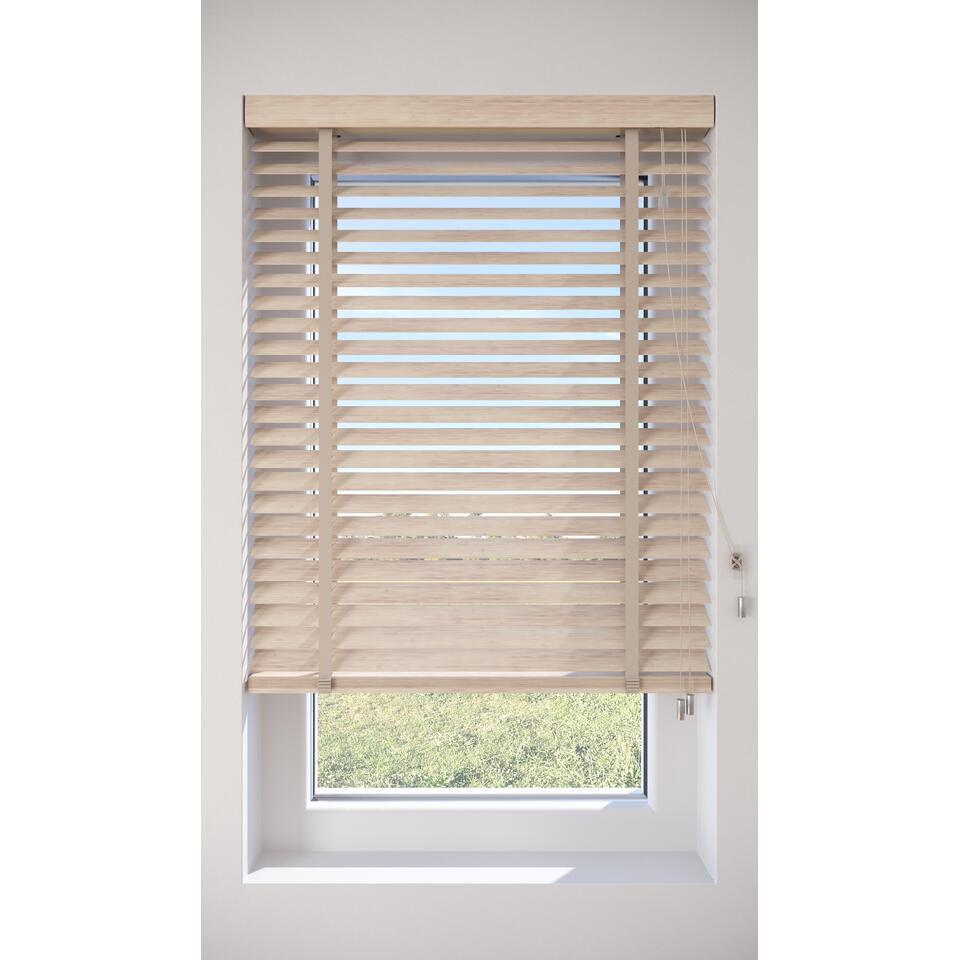 Fenstr Bamboe Jaloezie Wietze Beige 50mm