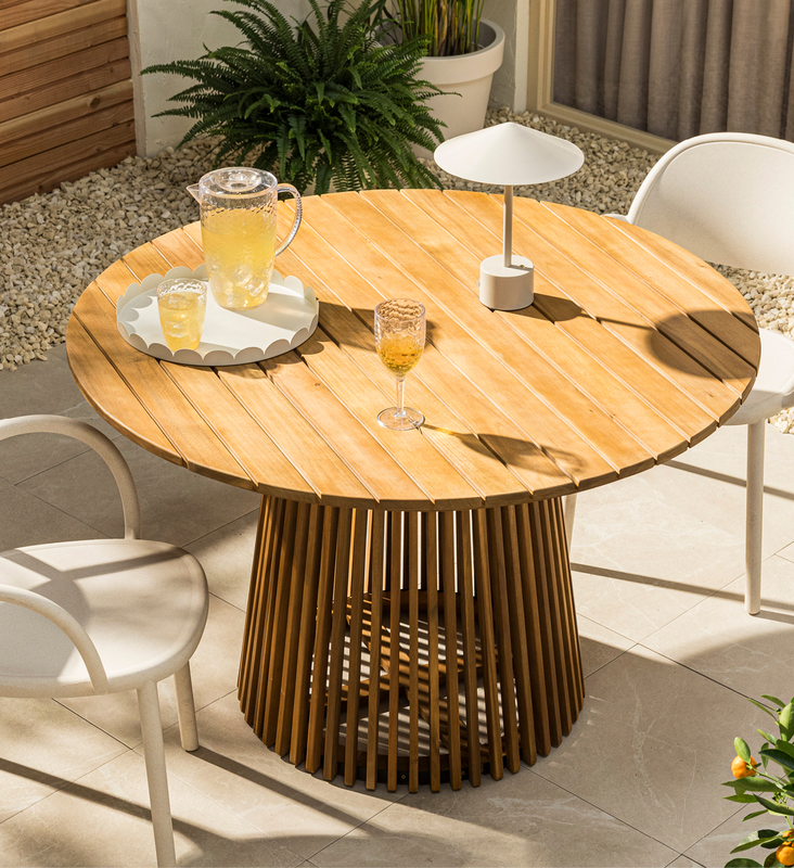 10% korting op alle tuintafels