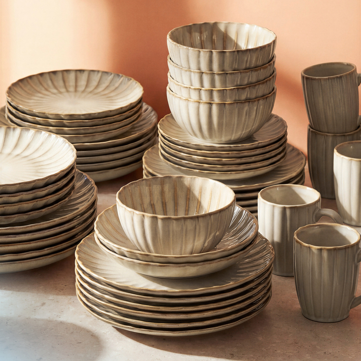 2+1 gratis op servies Poppy