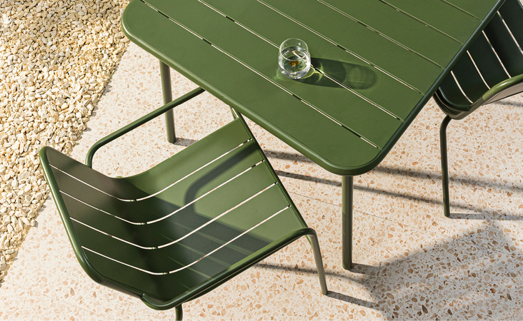 Tot 20% korting op tuinstoel en tuintafel Azzuro