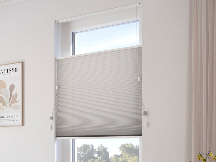 10% korting op alle plisségordijnen op maat 