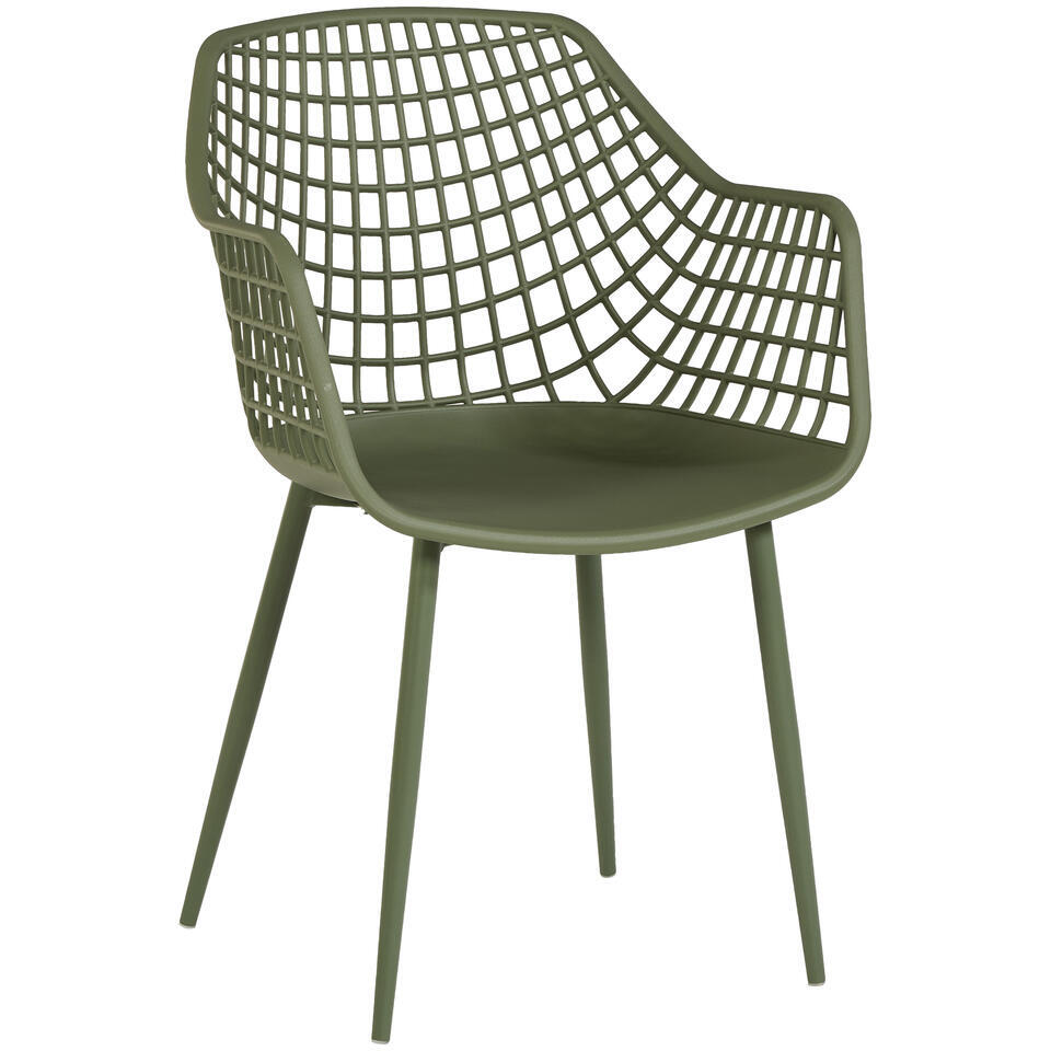 Kuipstoel Webbing Groen