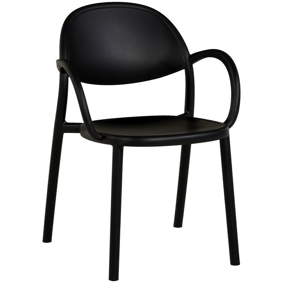 Tuinstoel Robbio Zwart