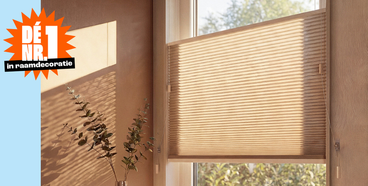 20% korting op alle raamdecoratie op maat gemaakt!