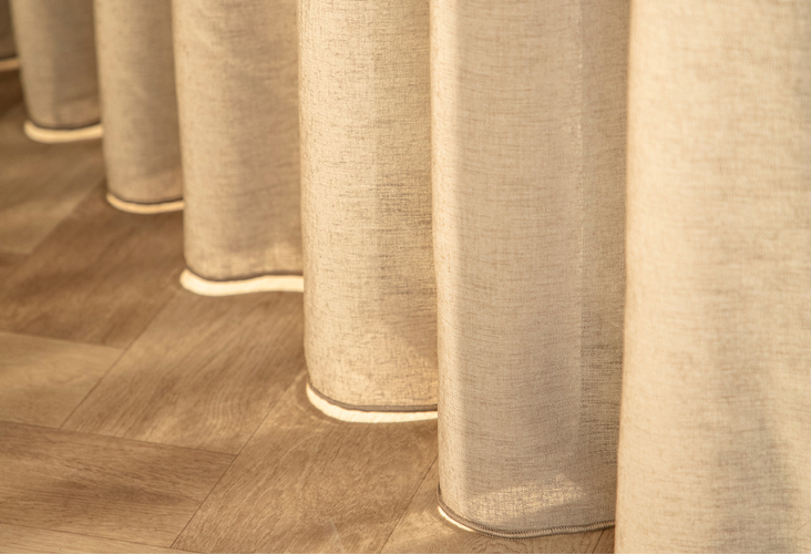 20% korting op raamdecoratie