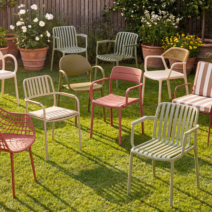20% korting op selectie tuinstoelen vanaf 2 stuks