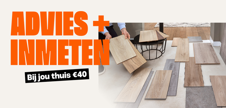 Advies & inmeten bij jou thuis €40