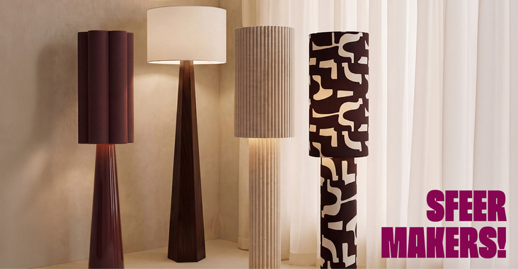 10% korting op alle vloerlampen