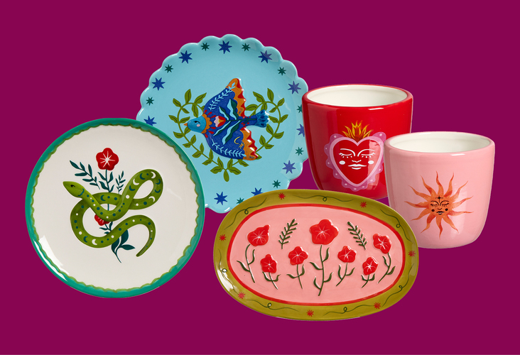 WOW! kleurrijk servies vanaf €5,-