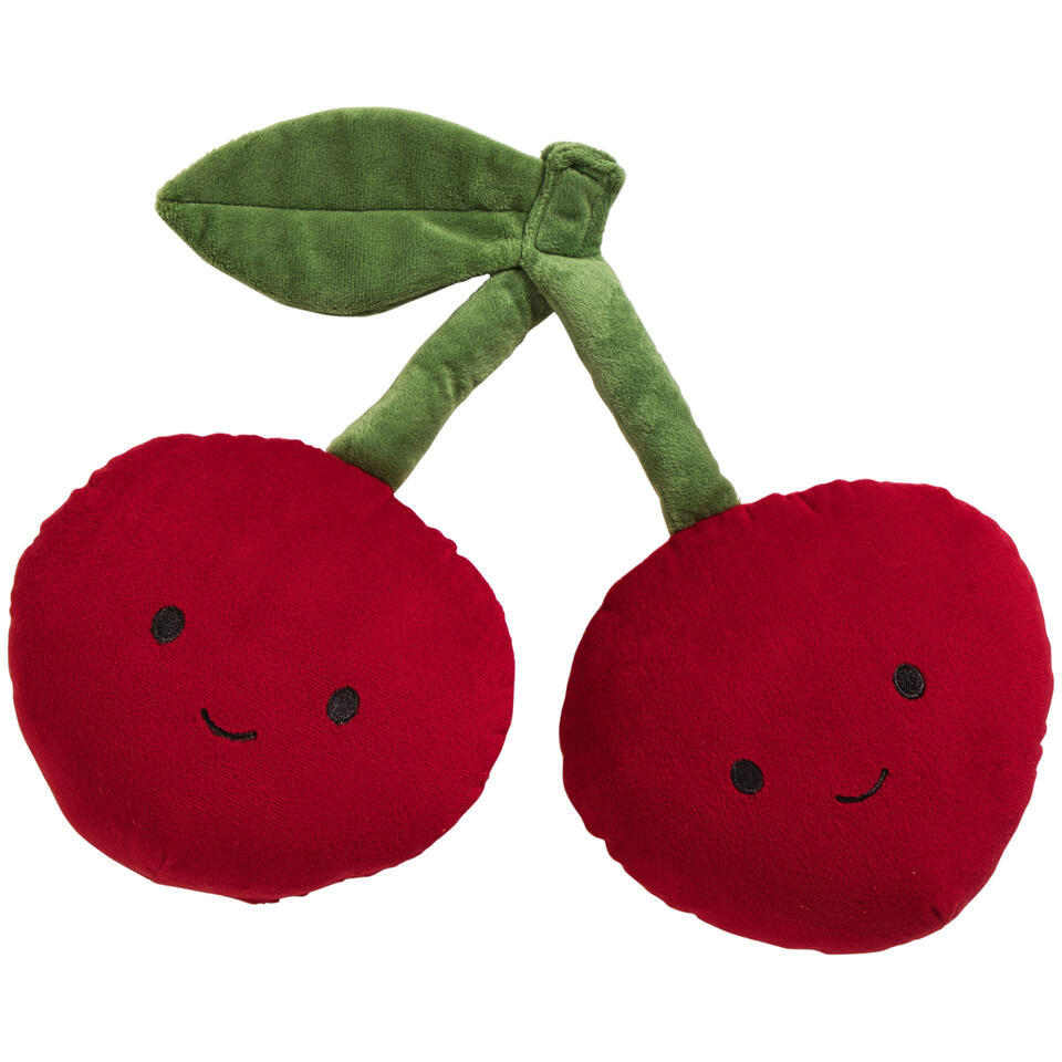 Kussen Cherry Kers Rood 35x30 cm